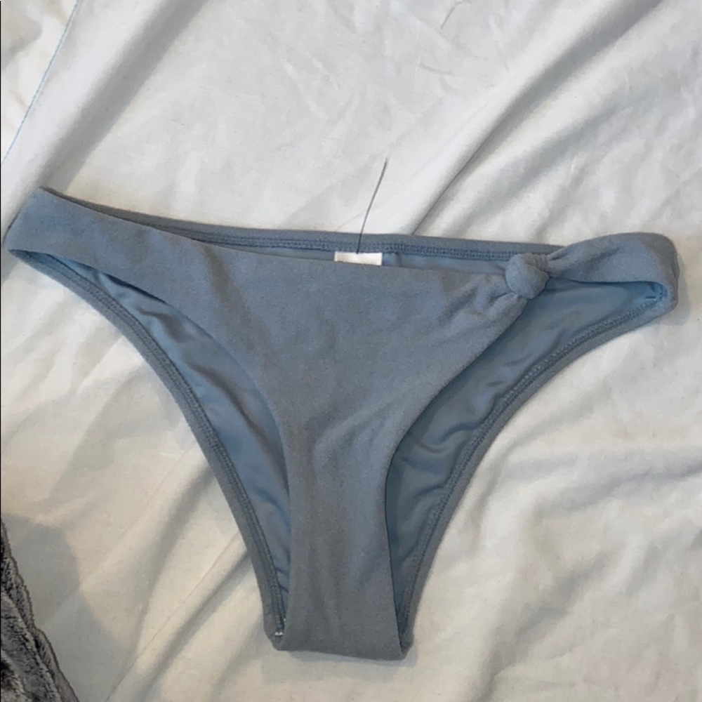 NWOT TOPSHOP suede bikini bottoms